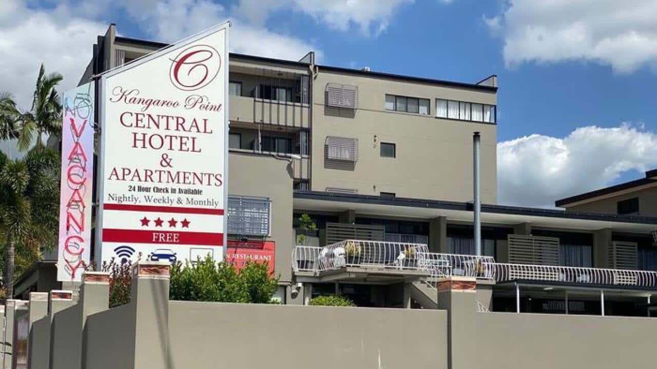 Kangaroo Point Central Hotel and Apartments.