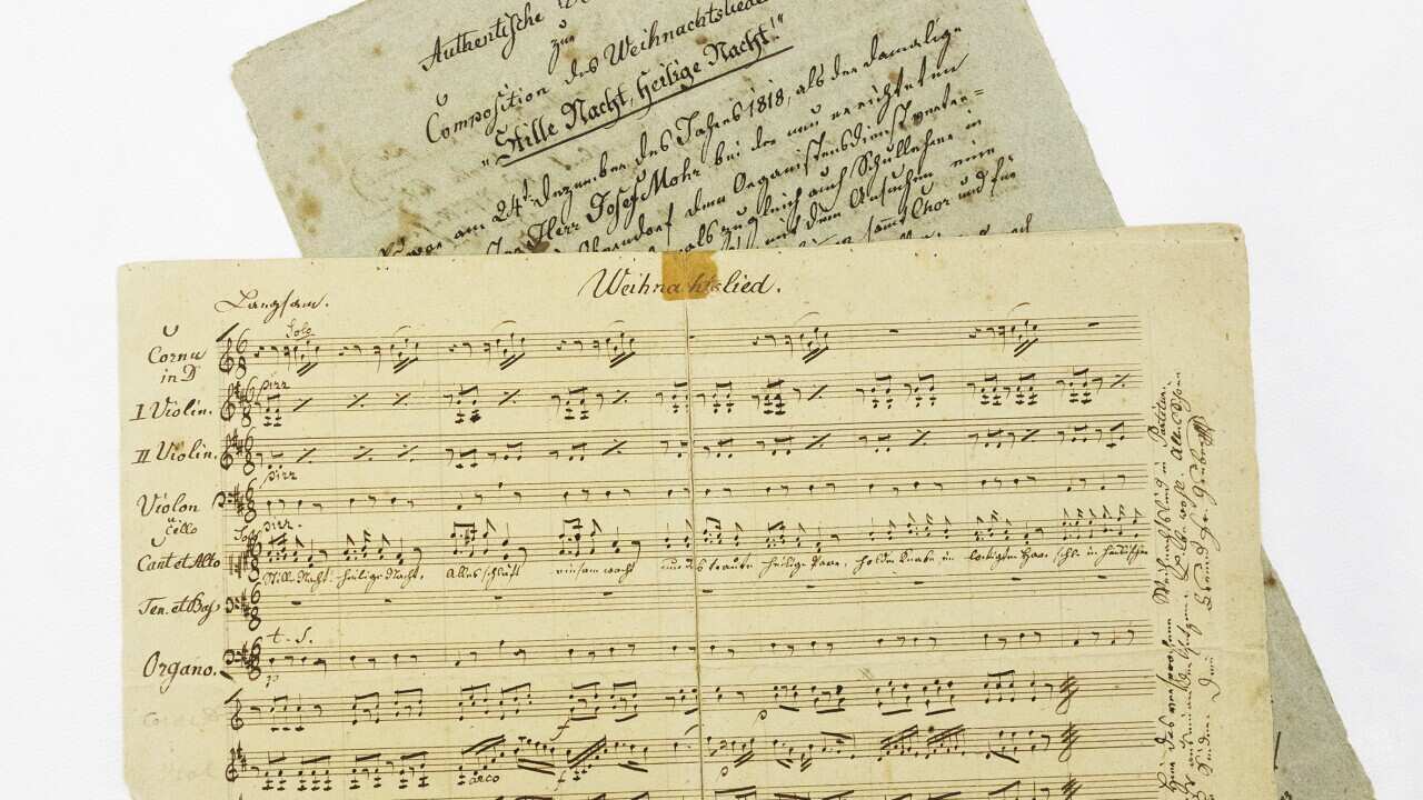 Stille Nacht Autograph