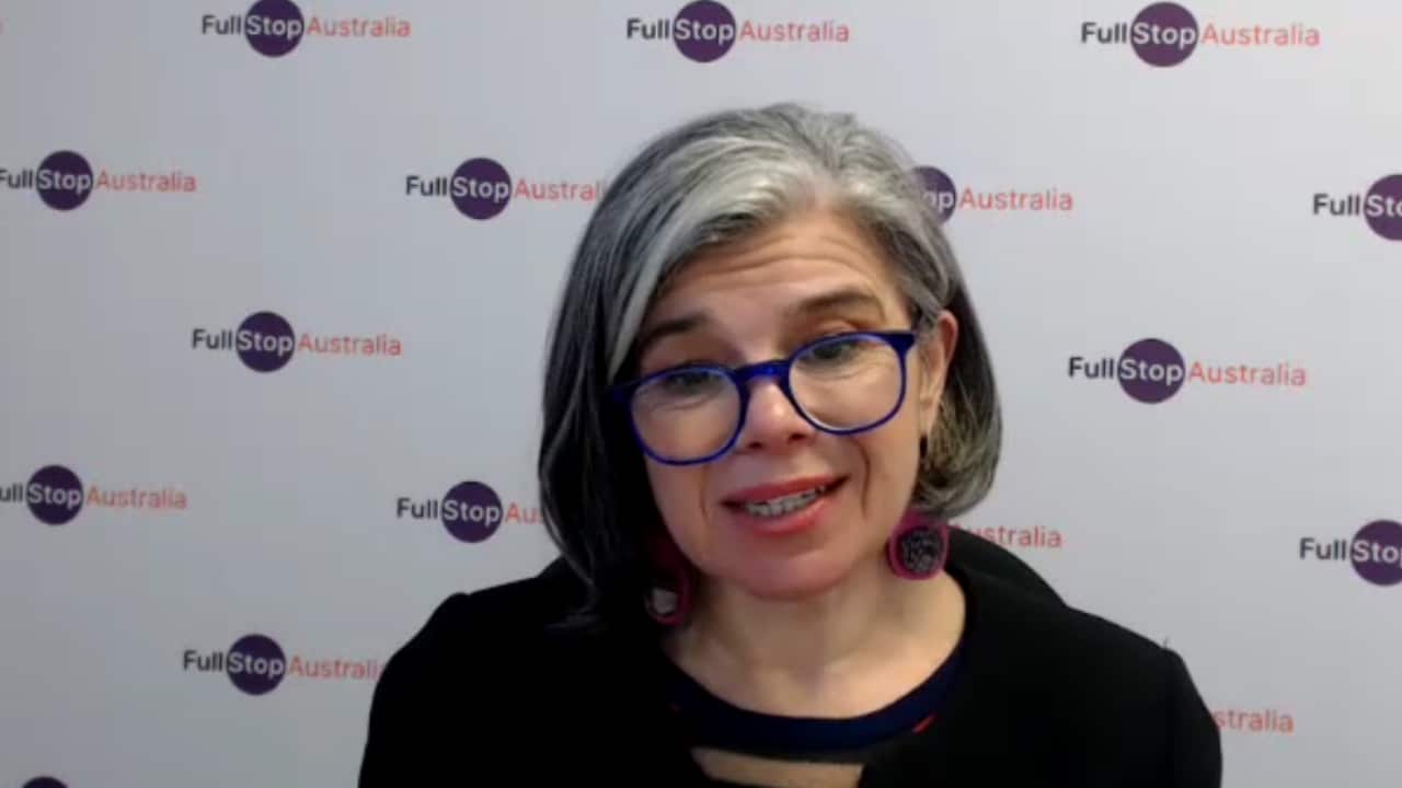 Karen Bevan CEO of Full Stop Australia 10 July 2024 SBS .png