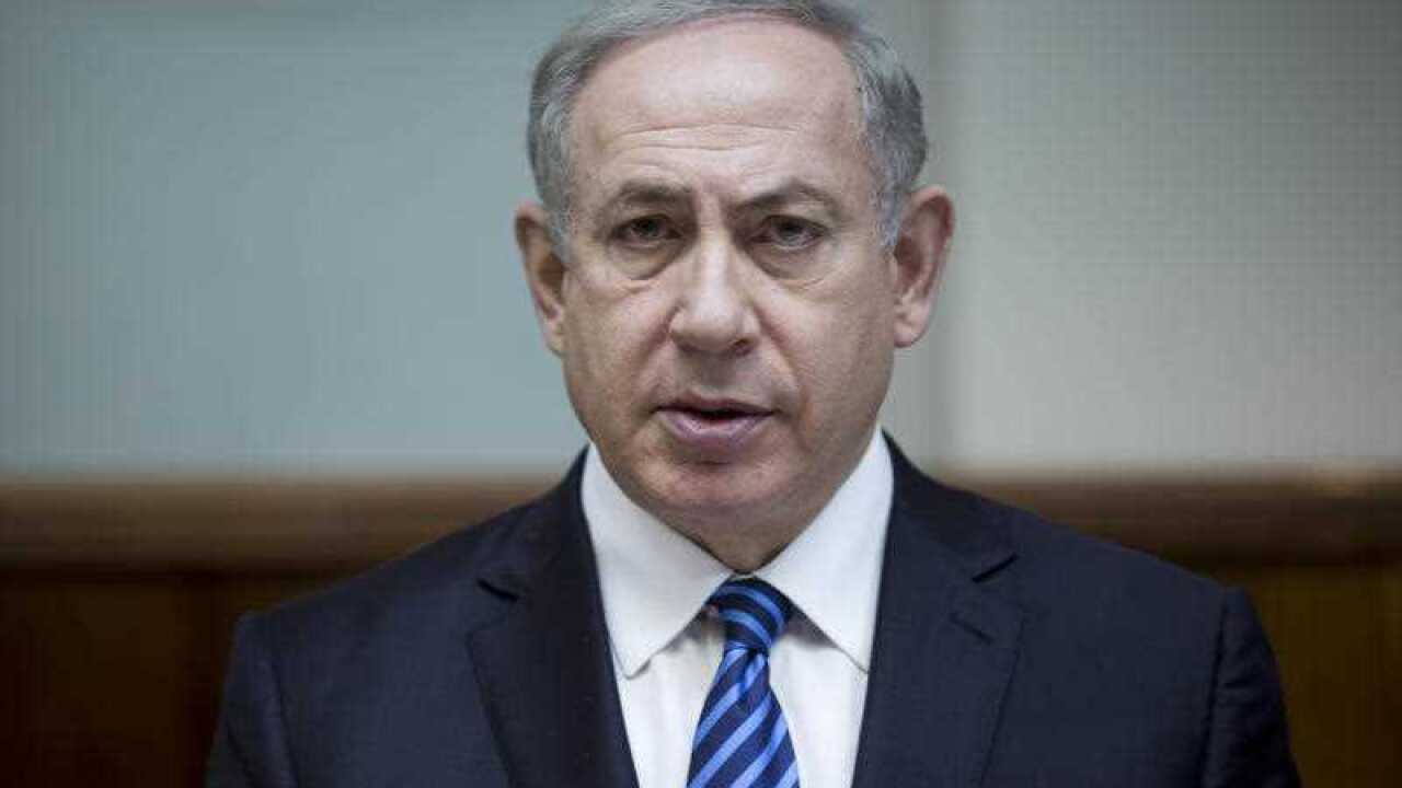 Israeli Prime Minister Benjamin Netanyahu