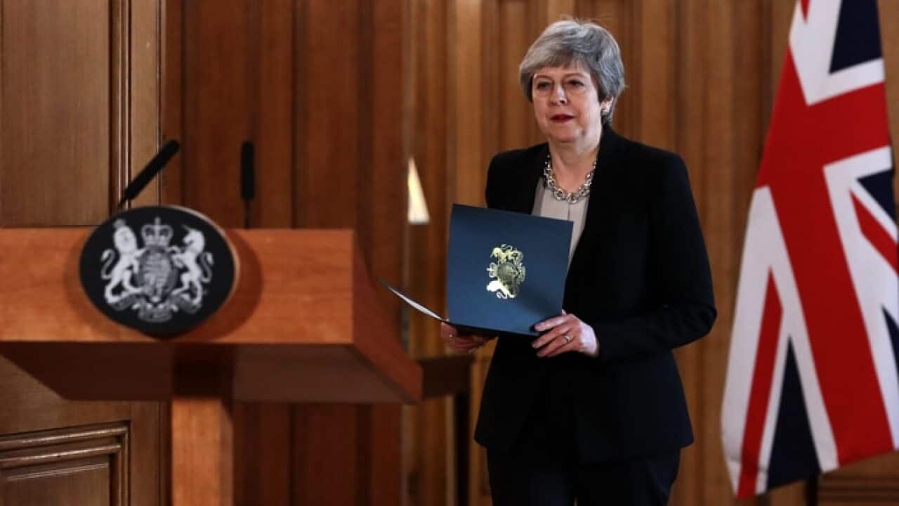 Theresa May.