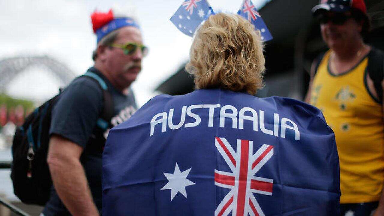 Sydneysiders celebrate Australia Day. (Getty images)