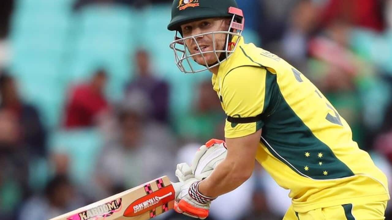 Australian batsman David Warner