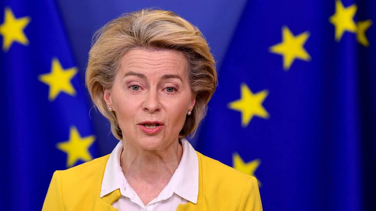 European Commission President Ursula von der Leyen.
