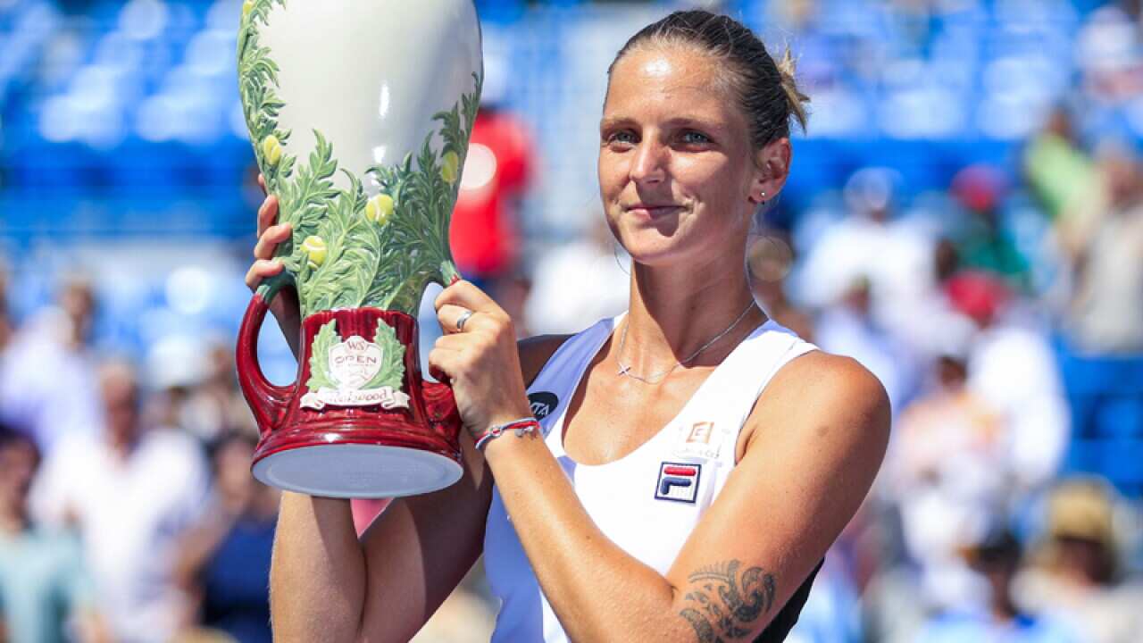 Czech tennis player Karolina Pliskova