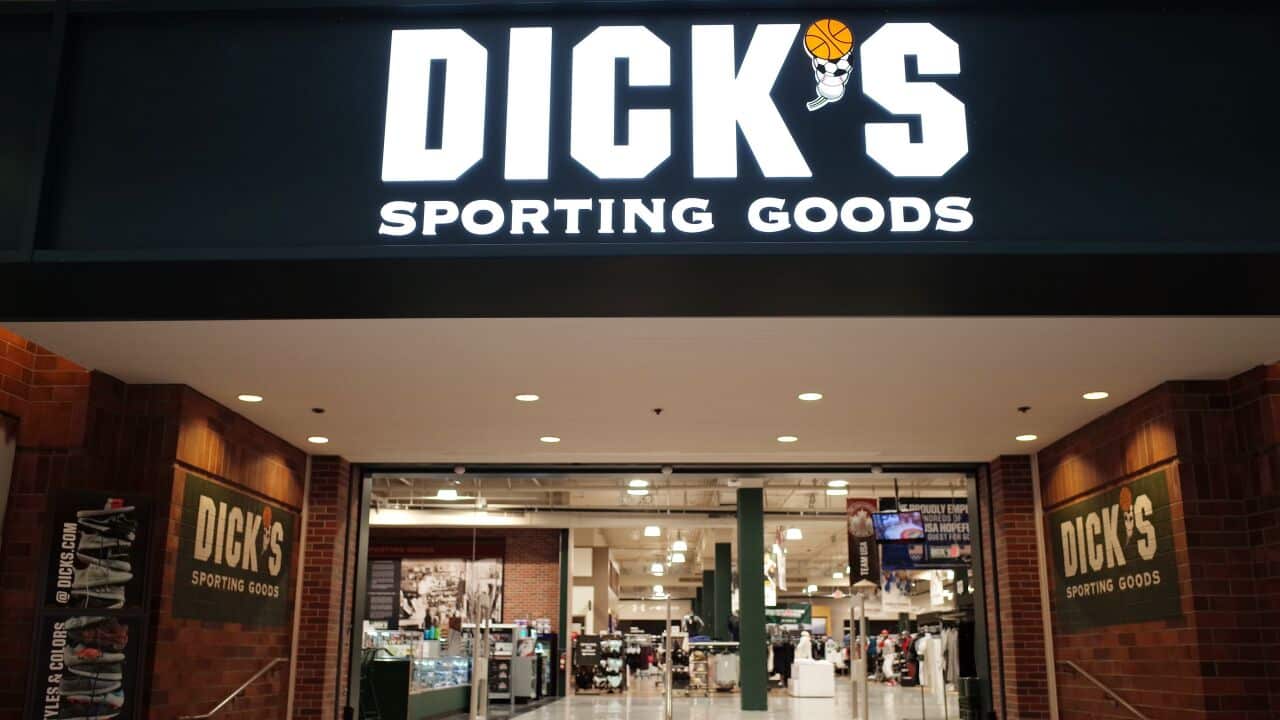 Dick's Sporting Goods has destroyed more than $7.4 million in in military-style, semiautomatic rifles and is reviewing whether it would continue to sell guns.