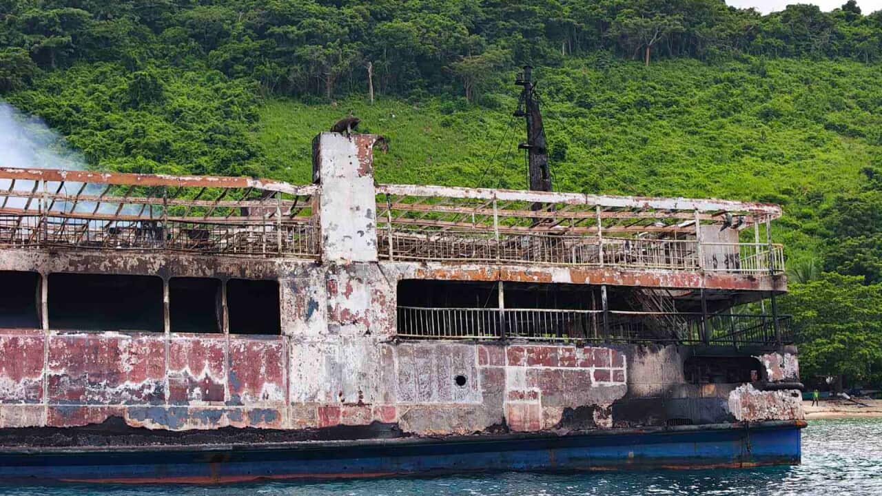 Philippines Ferry Fire