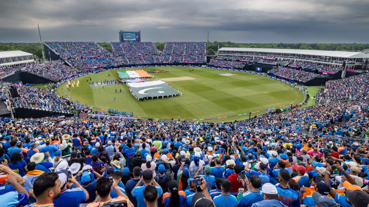 India vs Pakistan cricket match on Long Island