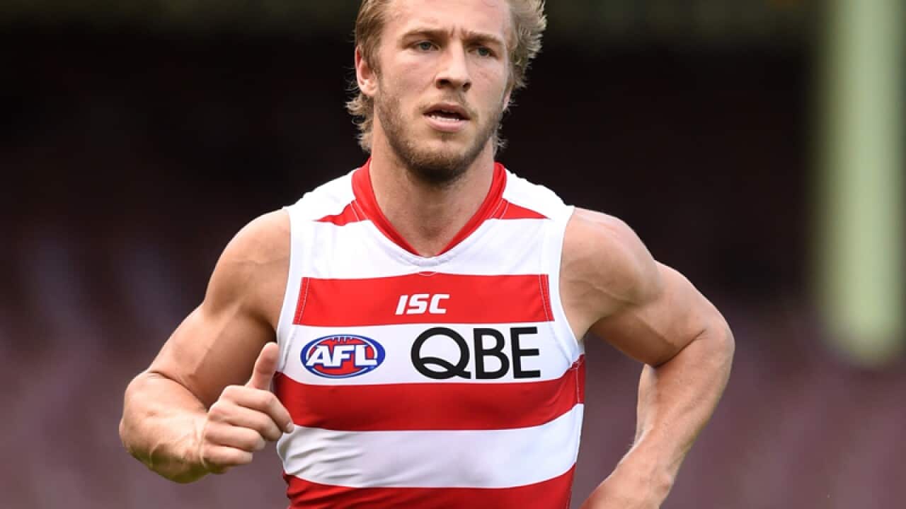 Sydney Swans AFL player Kieren Jack