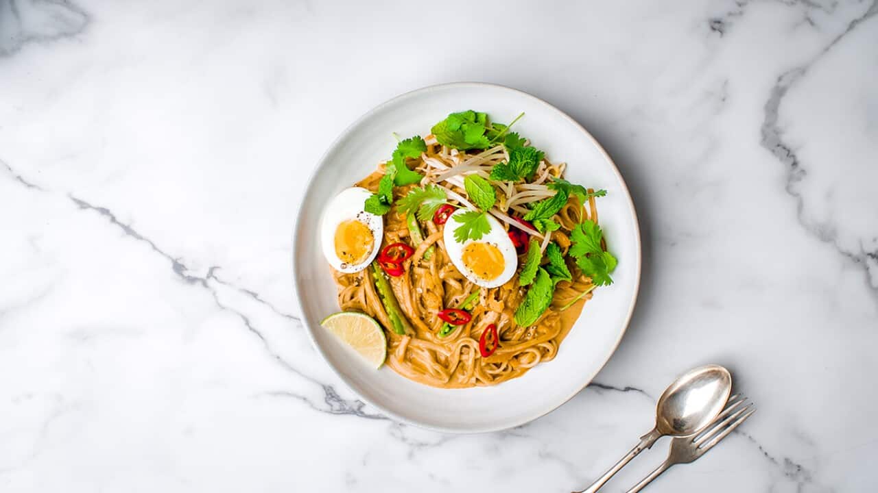 Donal's easy vegetarian laksa