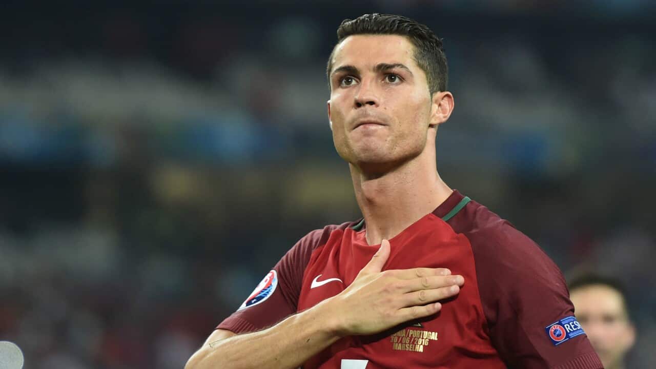 Portugal Fernando Santos Cristiano Ronaldo Poland EURO 2016