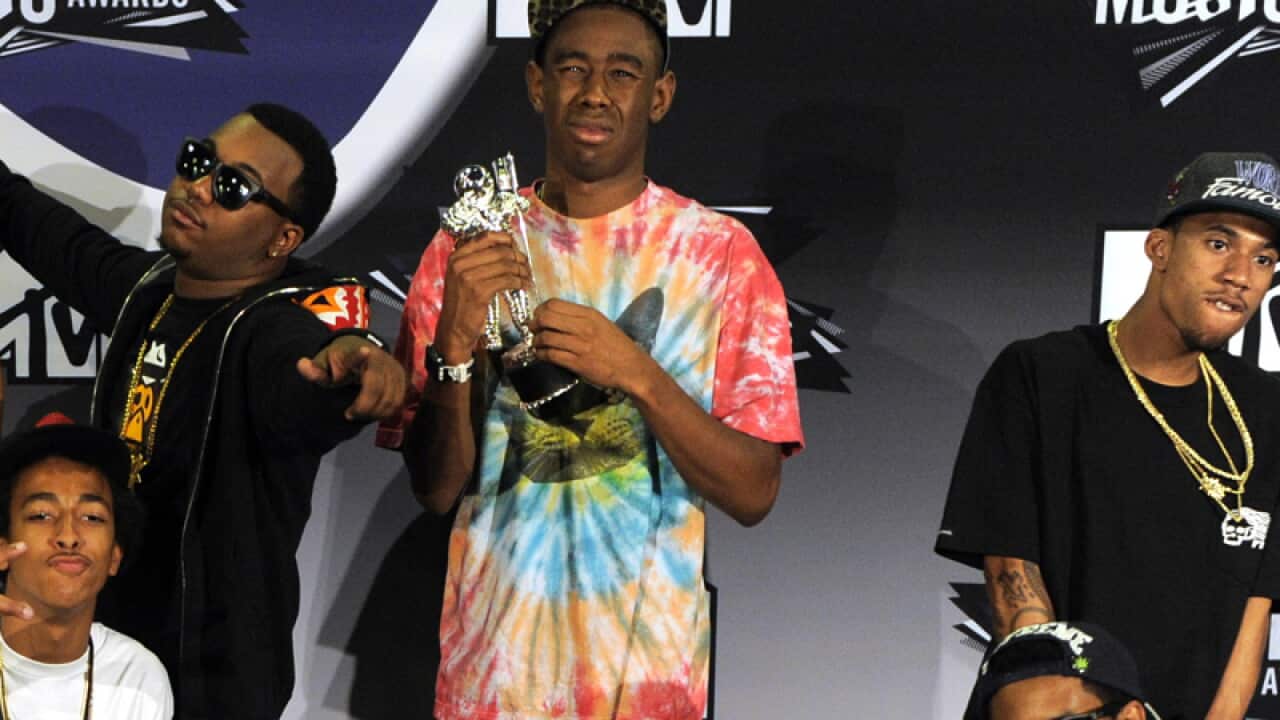 Members of Odd Future at the MTV Video Music Awards