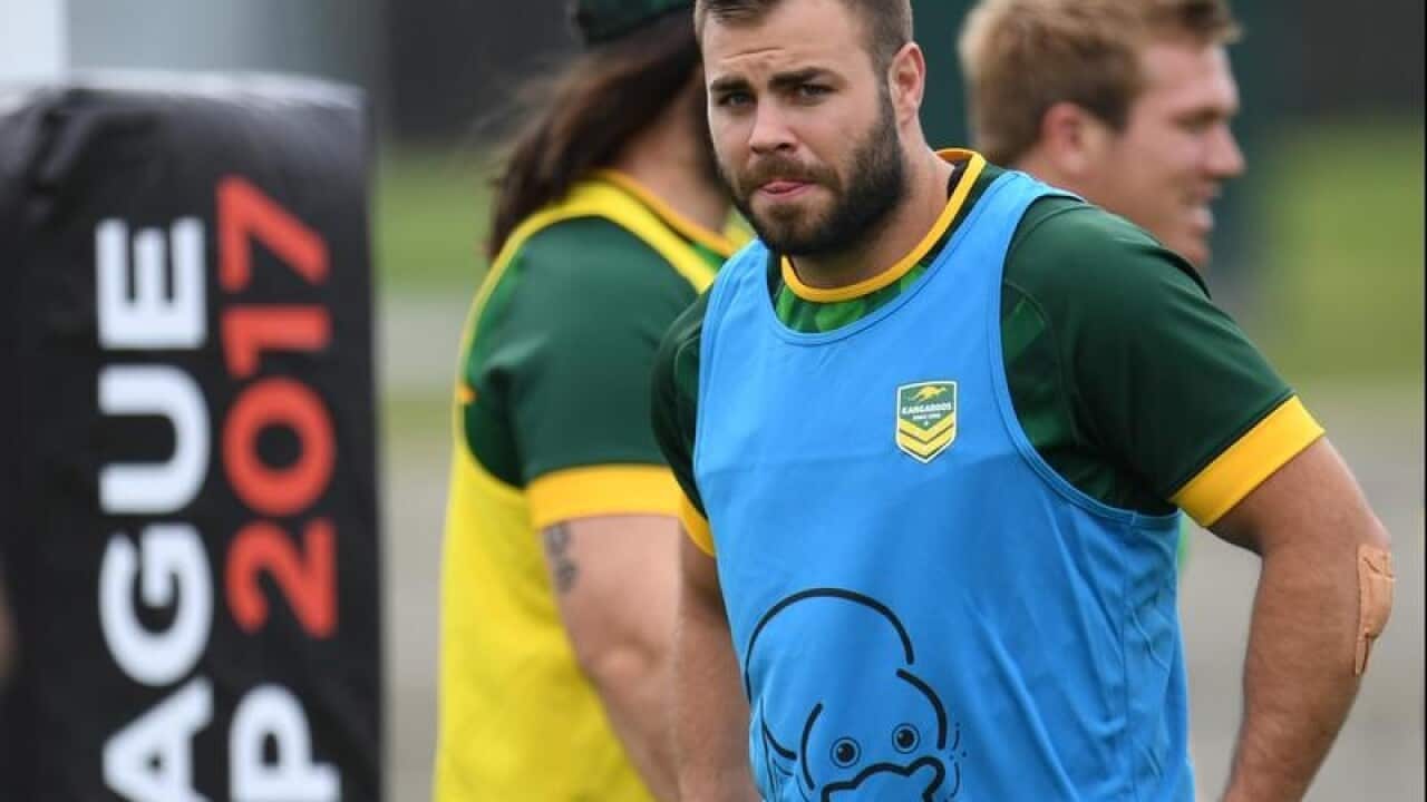 Wade Graham of the Kangaroos