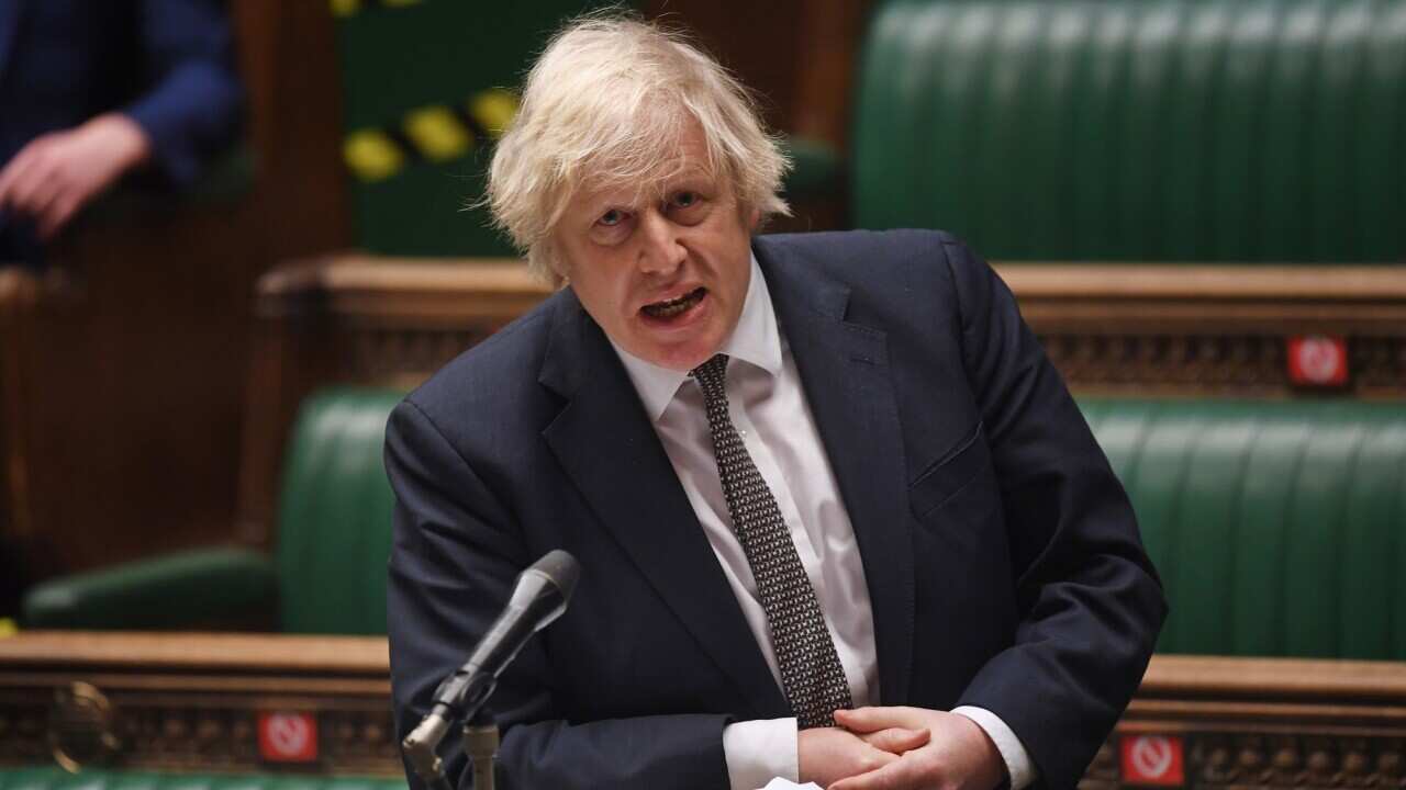 Britain's Prime Minister Boris Johnson.