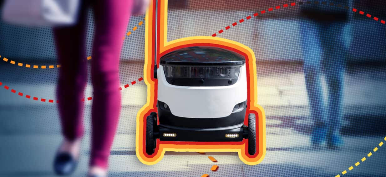 Autonomous delivery robots arrive on Australian streets amid safety and vandalism concerns