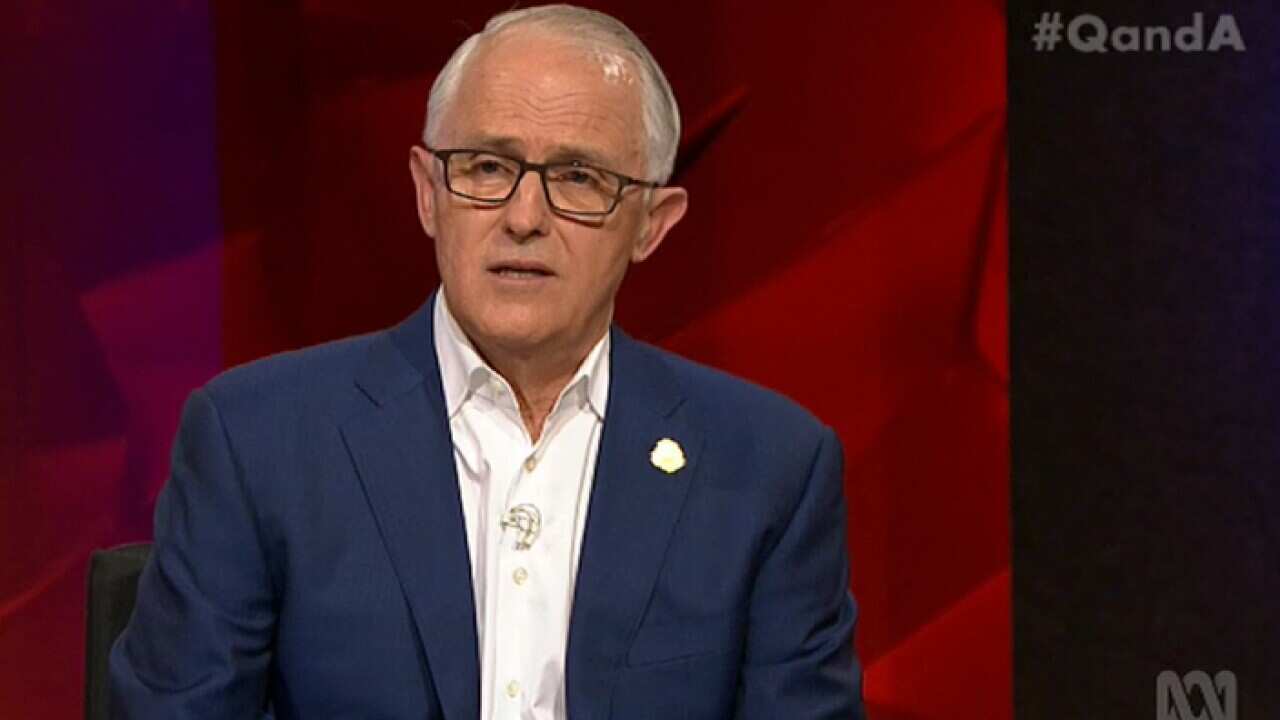 Malcolm Turnbull in first appearance after spill