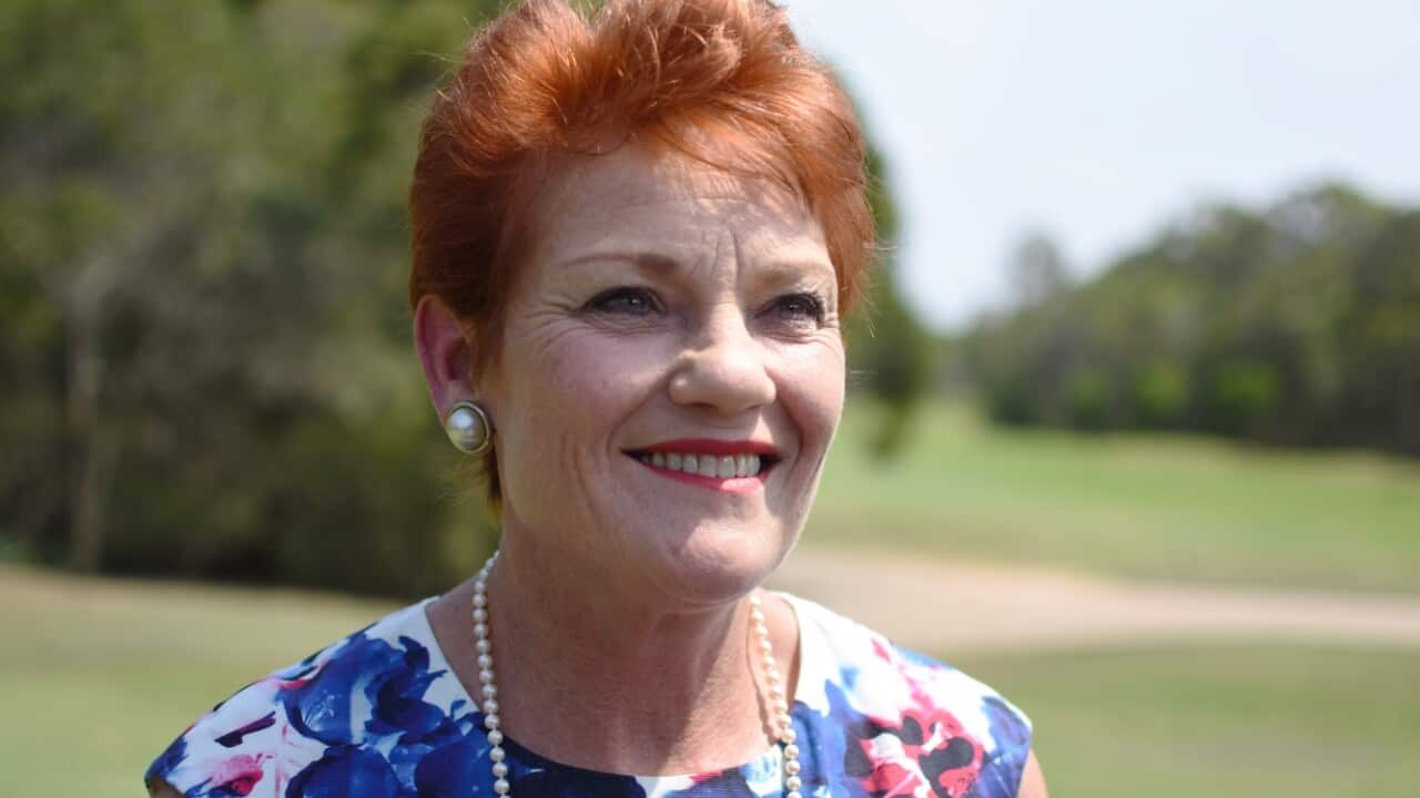 File image of One Nation leader Pauline Hanson
