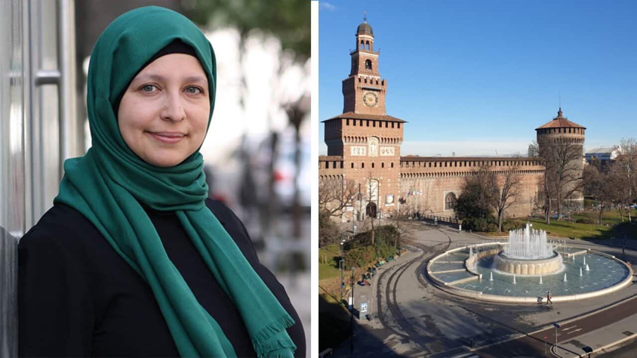 Milano city council member Soumaya Abdel Kader