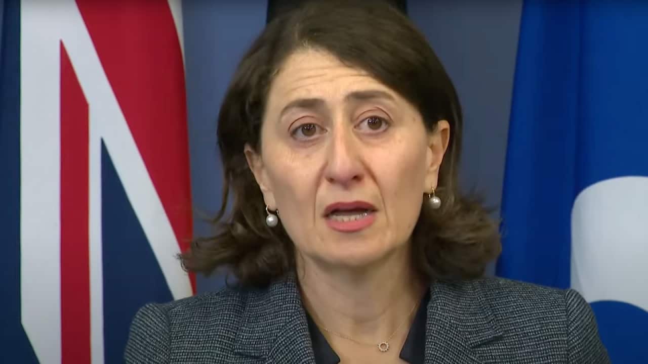 NSW Premier Gladys Berejiklian announcing her resignation today 01/10/2021