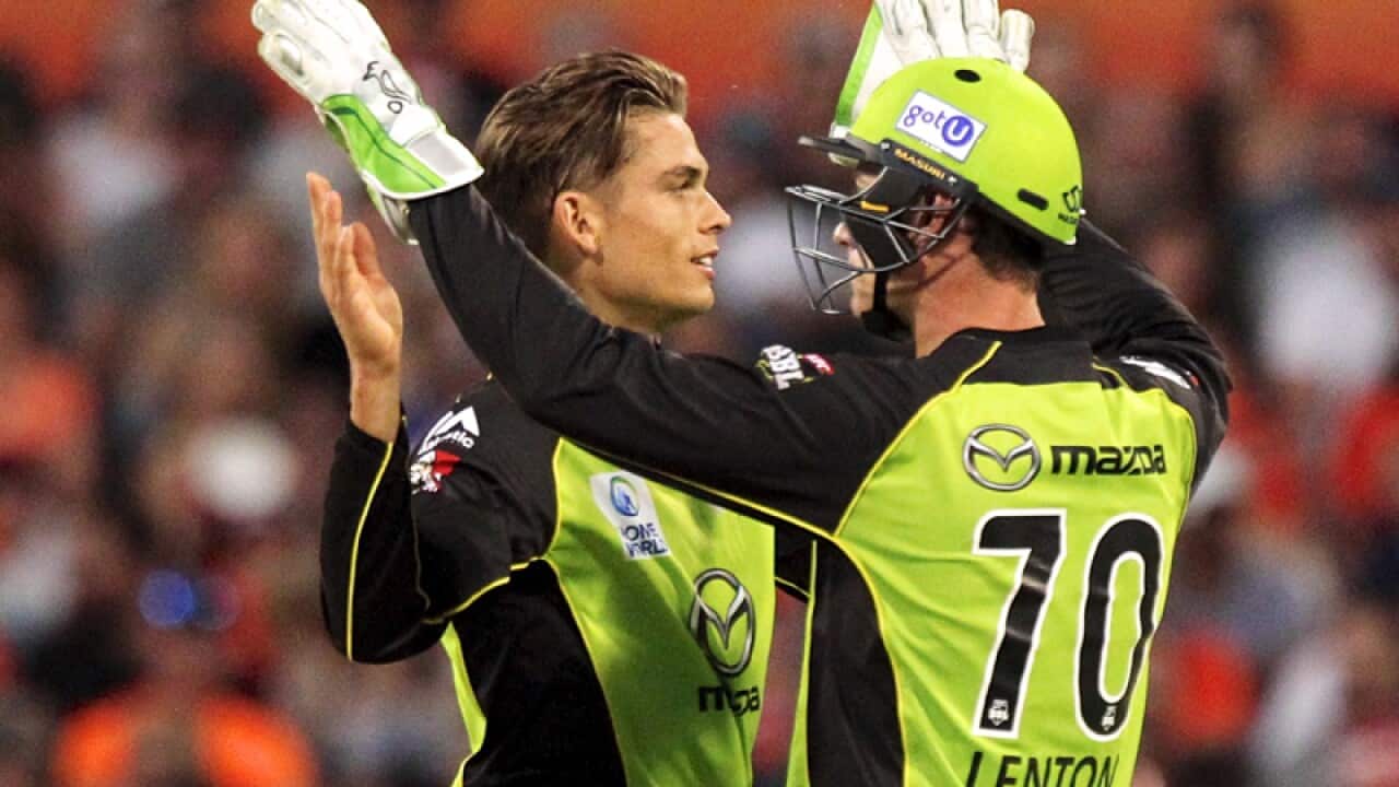 Chris Green of the Thunder