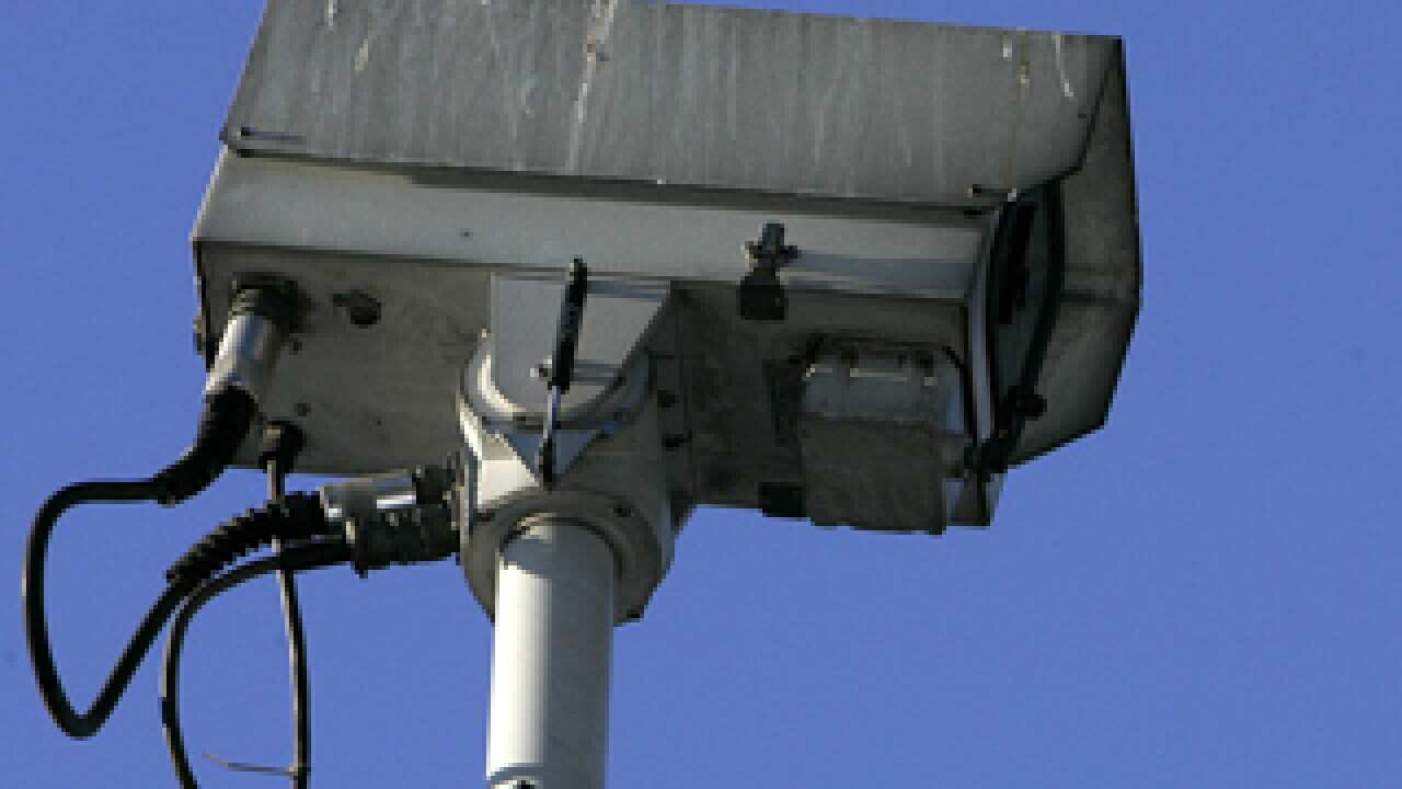 A CCTV camera (AAP)