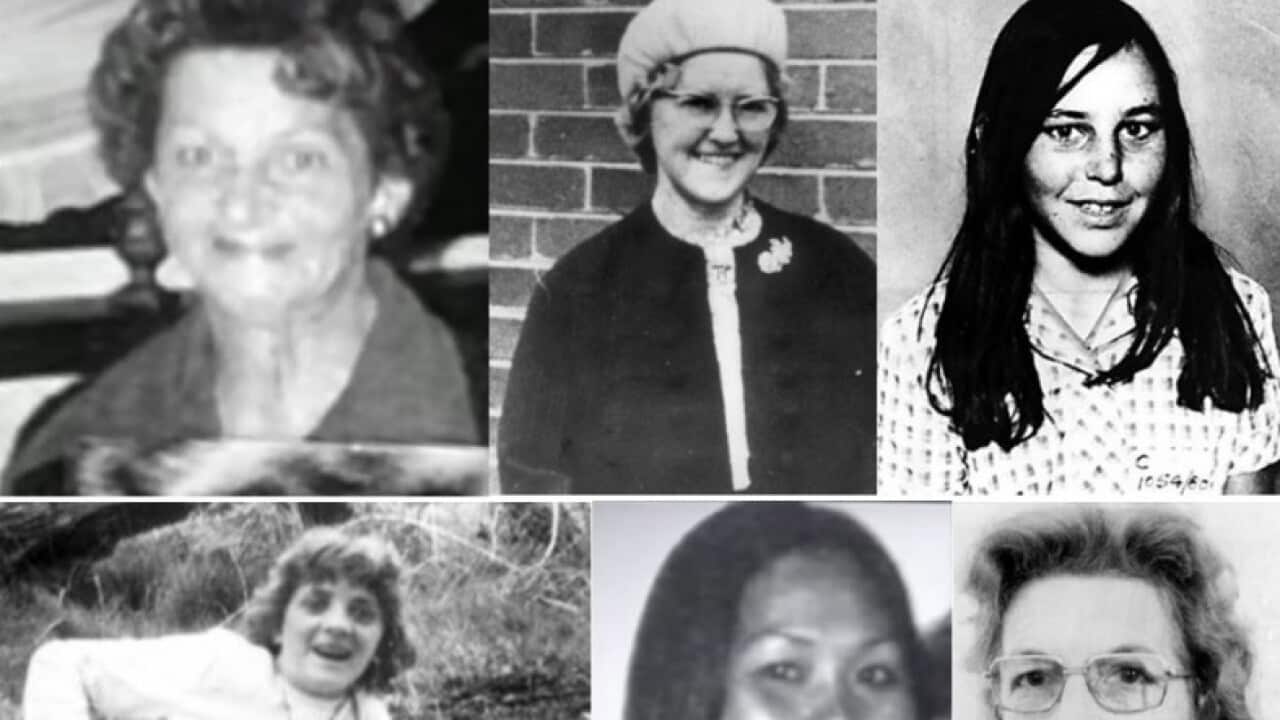 Victims of the serial killer 