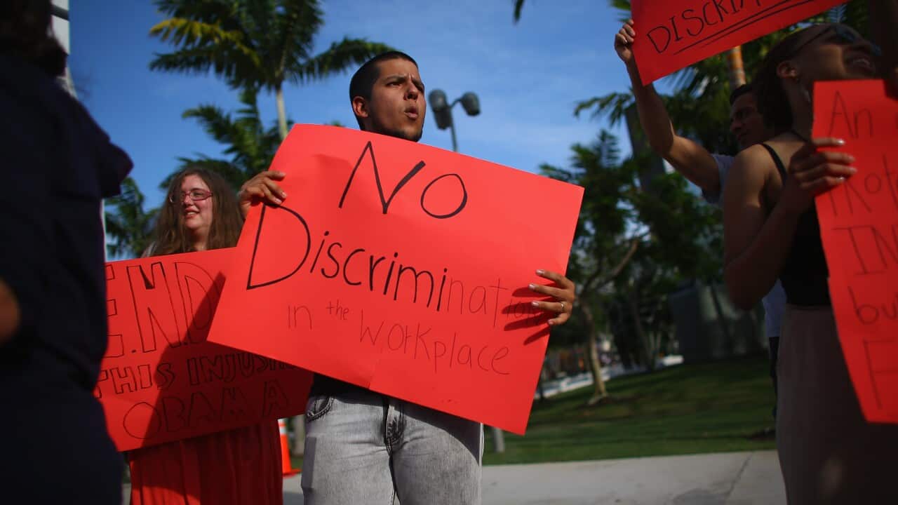 LGBT Activists Protest Workplace Discrimination