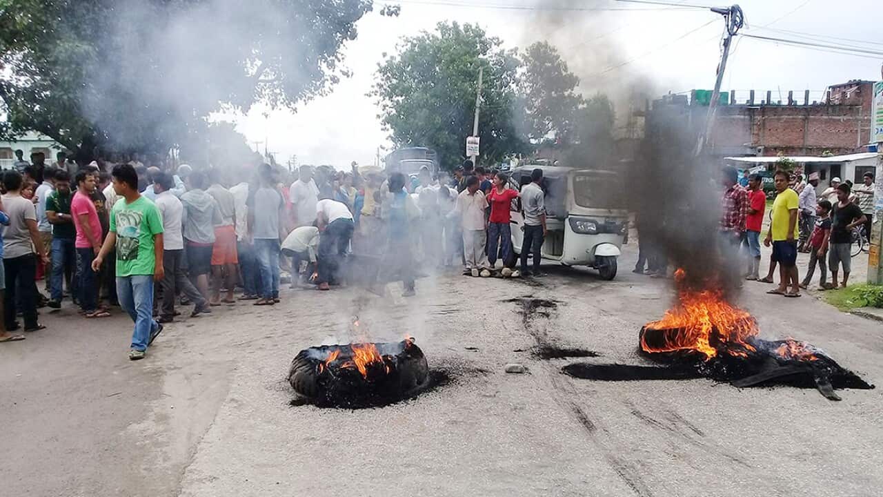Protests in Kanchanpur over a rape and murder of a 13-year-old girl.