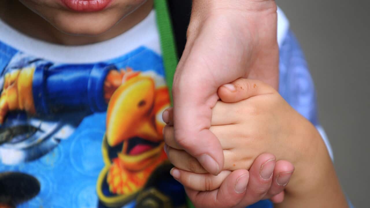 Generic photo of parent and child