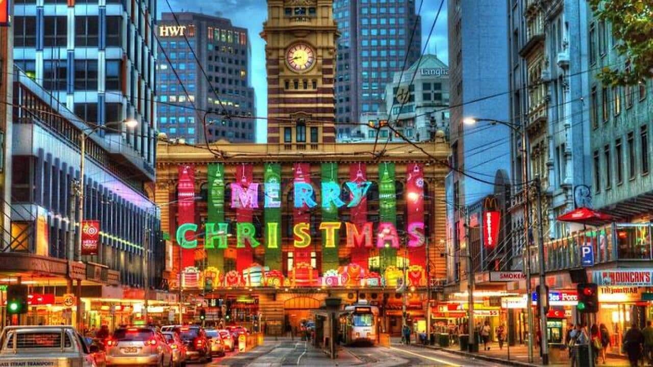 Merry Christmas From Melbourne, Australia