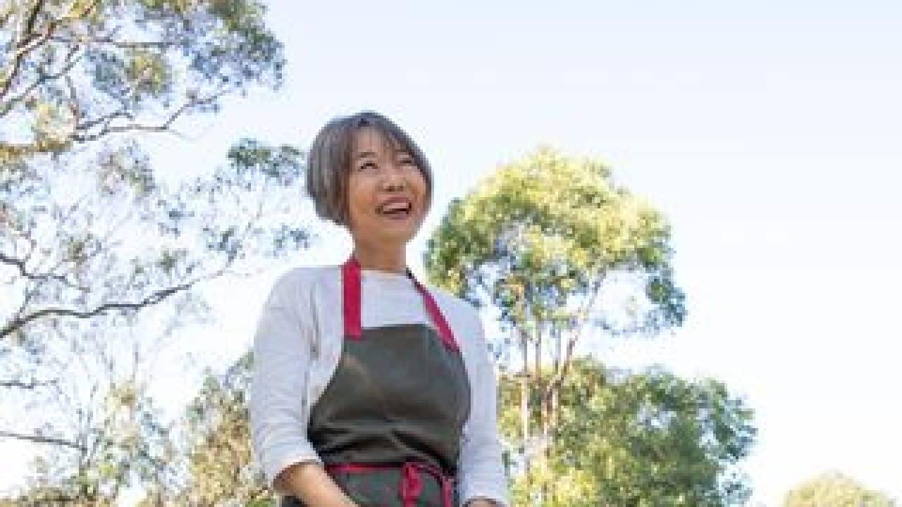 Sumi Saikawa, food education instructor and also certified nutritionist.