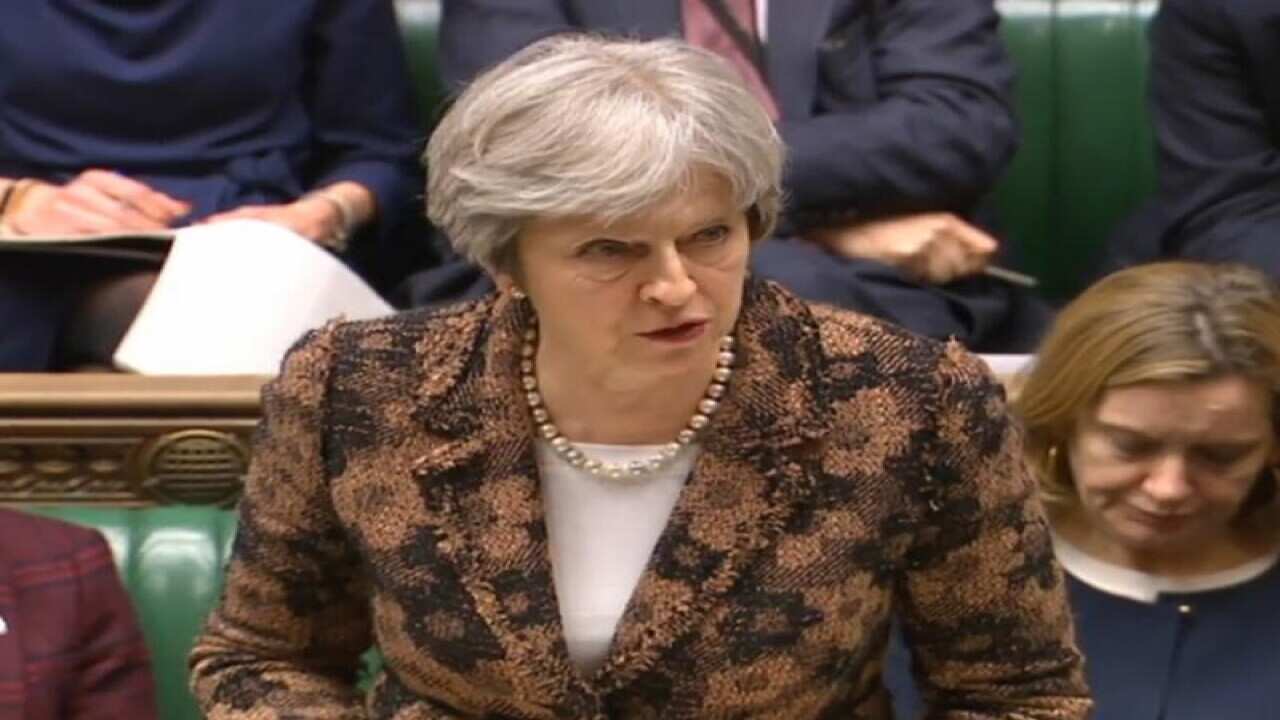 Prime Minister Theresa May.