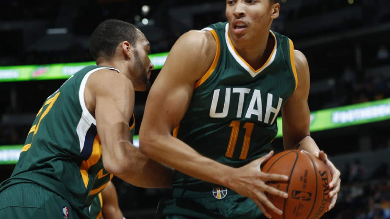 Utah Jazz guard Dante Exum