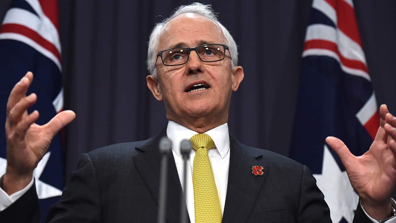 Australia's Prime Minister Malcolm Turnbull