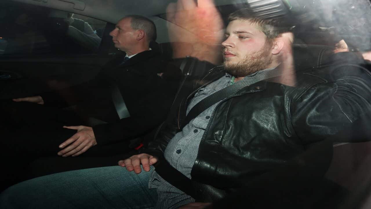 Jaymes Todd arriving at court earlier this year.