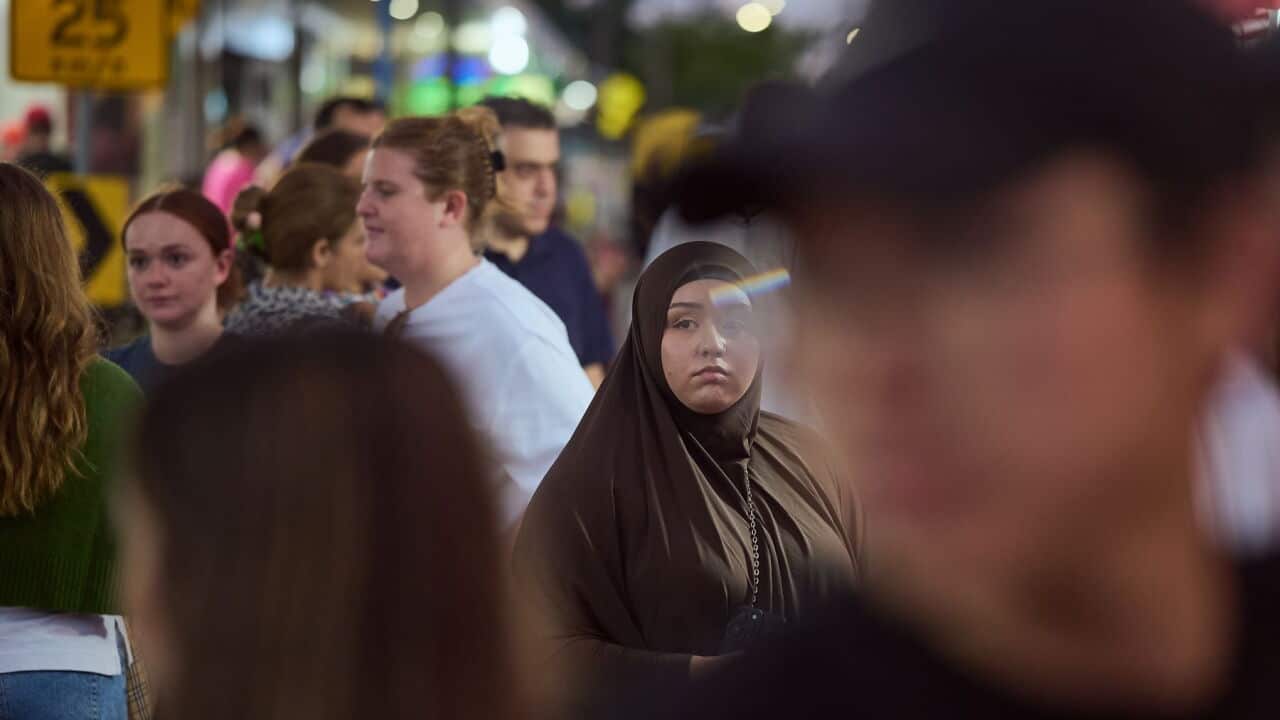 Members of the community visit Haldon Street during Ramadan at Lakemba in Sydney, New South Wales (AAP Image-Flavio Brancaleone).jpg