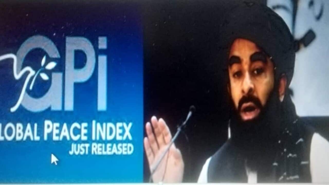 Taliban reacting to a GPI report on terrorism