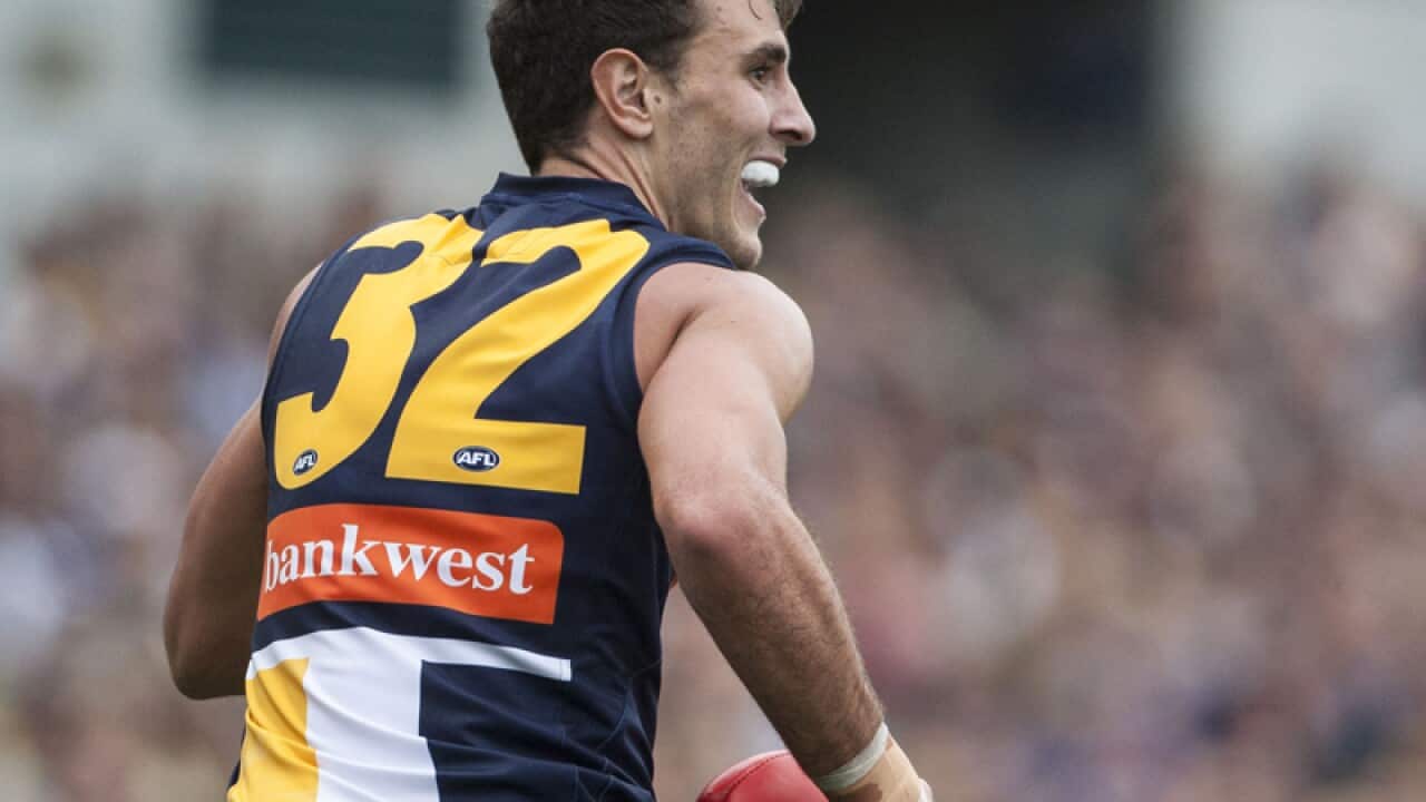 Simon Tunbridge of the West Coast Eagles