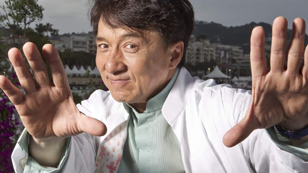 Martial artist Jackie Chan