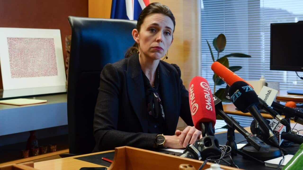 New Zealand Prime Minister Jacinda Ardern speaks to the media during a press conference in Wellington, Thursday, September 20, 2018.