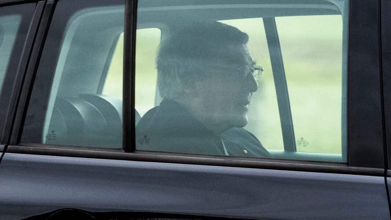 George Pell leaves HM Prison Barwon in Geelong