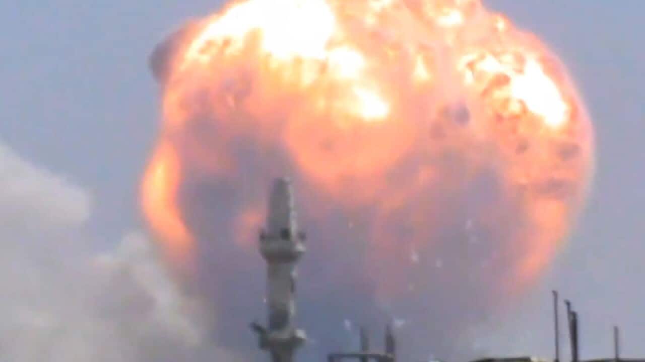 Ammo dump blast kills 40 in Syria