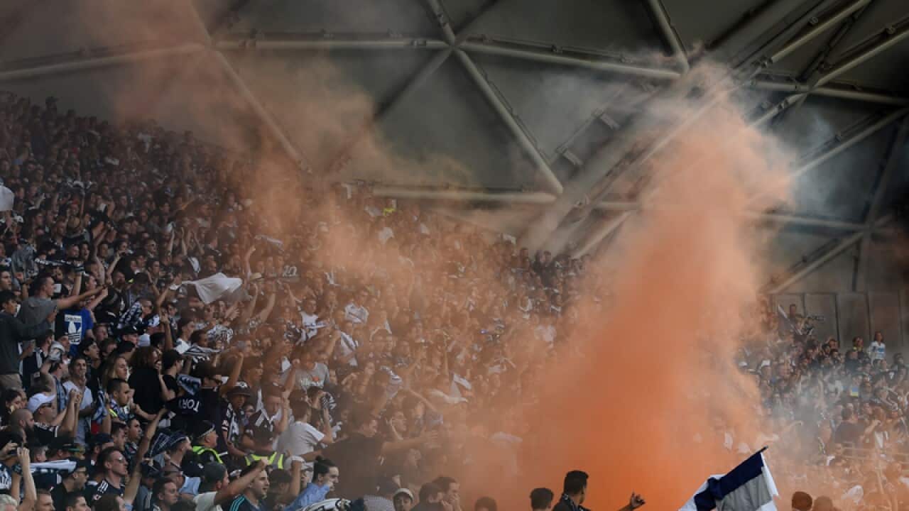 Melbourne Victory fans.