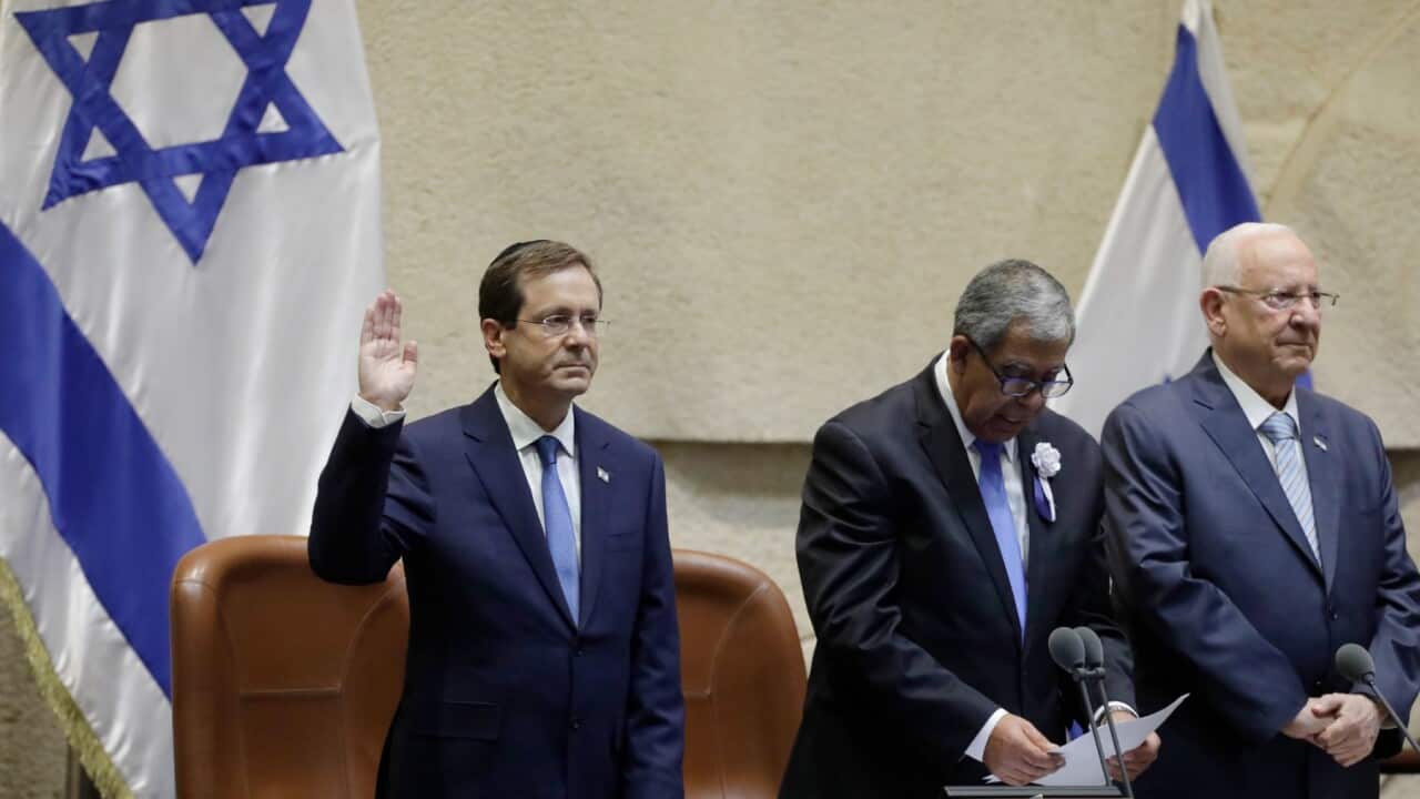 Israeli President Isaac Herzog
