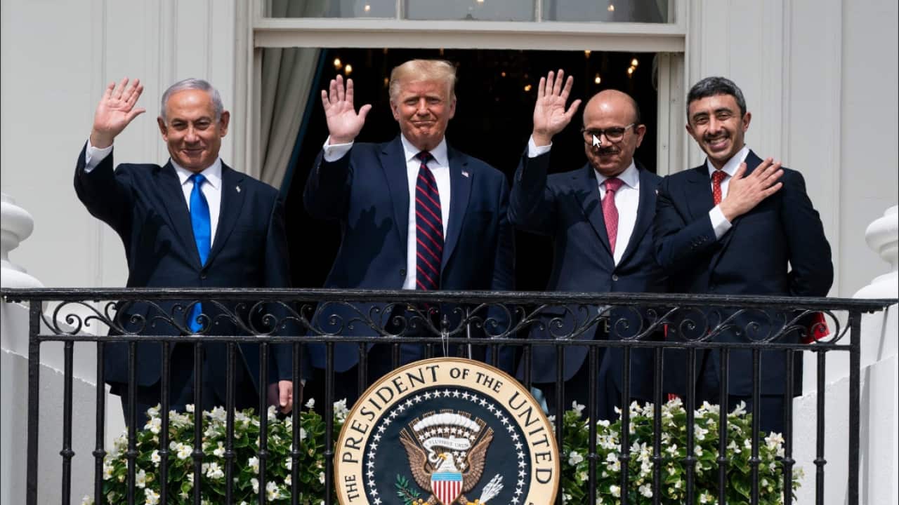 The signing of the Abraham Accords at the White House in 2020.png