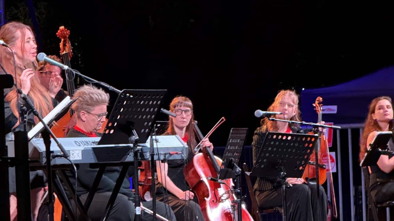 Marichka opened her WOMADelaide set of Daughters of Donbas.jpg