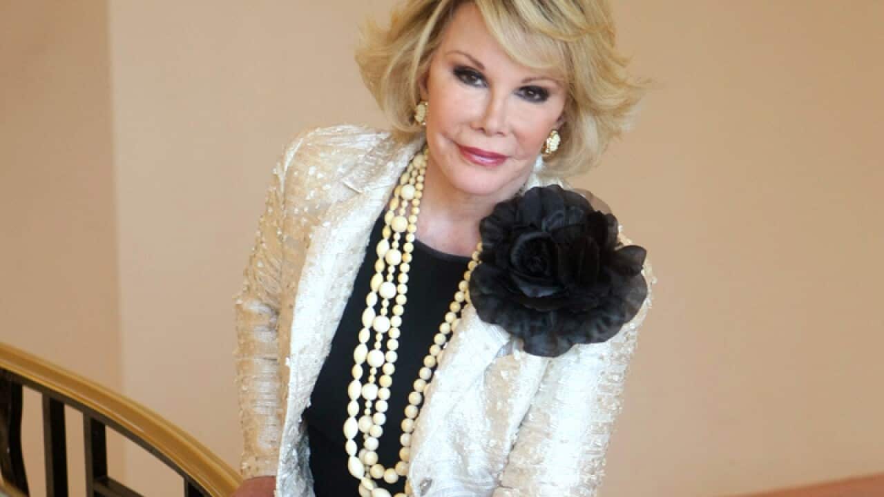 The late Joan Rivers