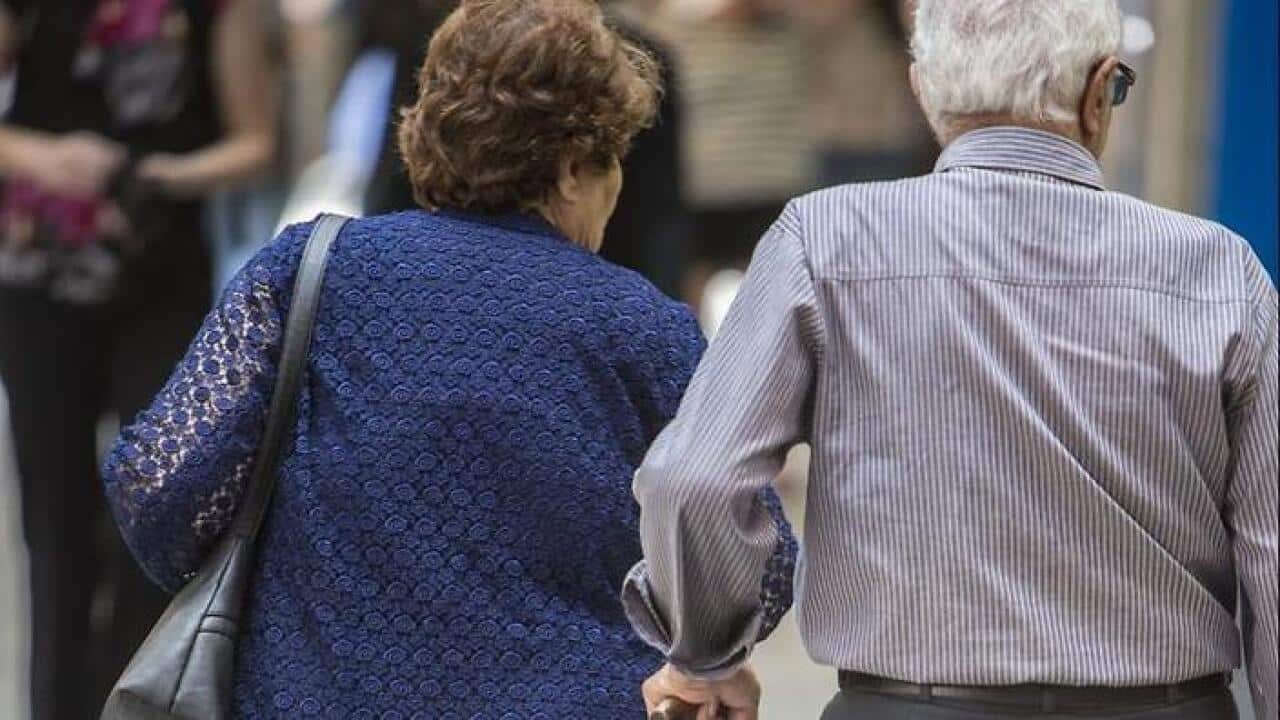 file image of elderly Australians. (AAP)