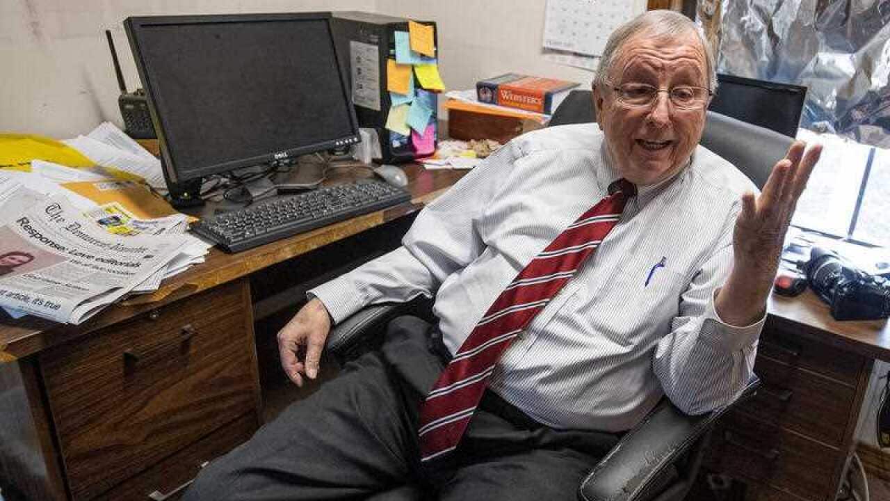 Former editor and publisher of The Democrat-Reporter, Goodloe Sutton.