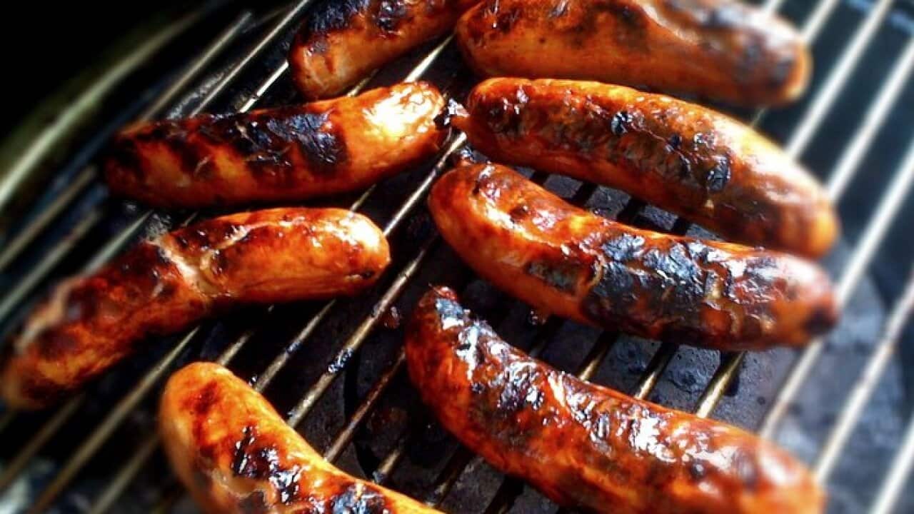 pork sausages